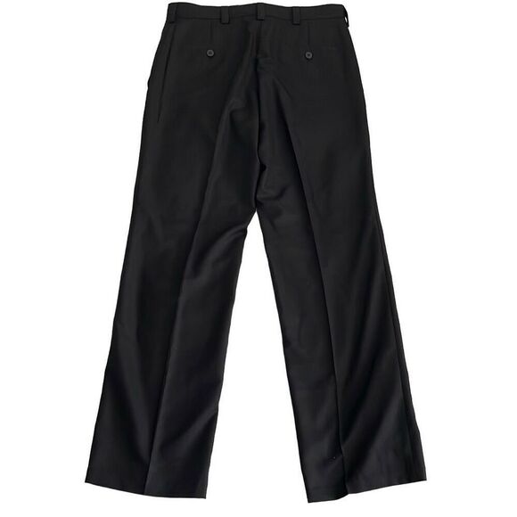 NWT Kenneth Cole Reaction Black “Sharkfin” Style Plain Front Slim Fit Pants/Slac - Picture 5 of 13